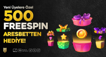 Aresbet 500 Freespin Deneme Bonusu